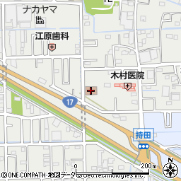 行田市役所　持田公民館周辺の地図