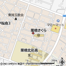 埼玉県久喜市伊坂南周辺の地図