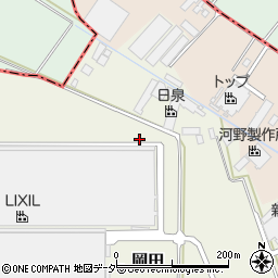 茨城県常総市岡田2140-23周辺の地図