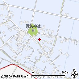 埼玉県加須市串作876周辺の地図