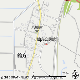 茨城県常総市舘方52周辺の地図