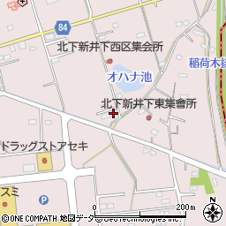 埼玉県加須市北下新井264周辺の地図