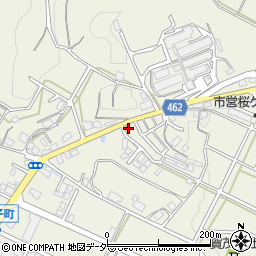 岐阜県高山市江名子町3968周辺の地図