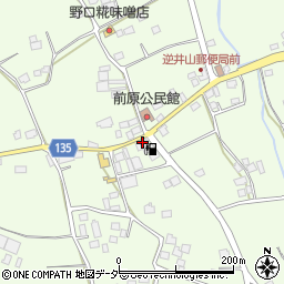 前沢商店周辺の地図