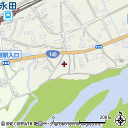 埼玉県深谷市永田49周辺の地図