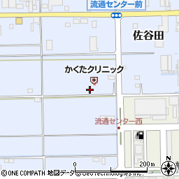 佐谷田薬局周辺の地図