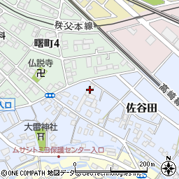 ナインティーフォー熊谷周辺の地図