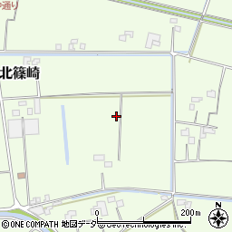 埼玉県加須市北篠崎周辺の地図