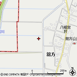茨城県常総市舘方周辺の地図