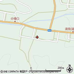 岐阜県高山市清見町牧ケ洞2155周辺の地図