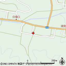 岐阜県高山市清見町牧ケ洞2152周辺の地図