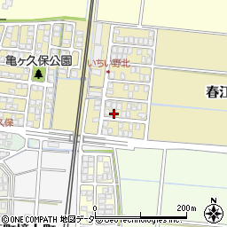 福井県坂井市春江町いちい野北508周辺の地図
