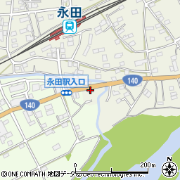 埼玉県深谷市永田33周辺の地図