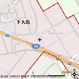 茨城県つくば市下大島404周辺の地図