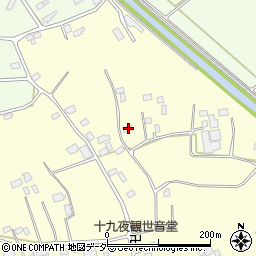 茨城県坂東市山1255-2周辺の地図