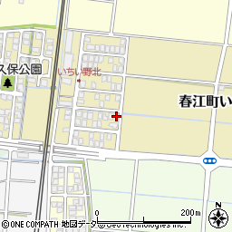 福井県坂井市春江町いちい野北501周辺の地図
