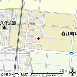 福井県坂井市春江町いちい野北516周辺の地図