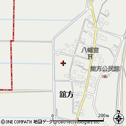 茨城県常総市舘方103周辺の地図