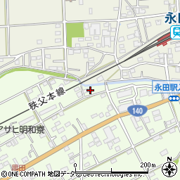 埼玉県深谷市黒田299周辺の地図