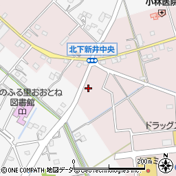埼玉県加須市北下新井6周辺の地図