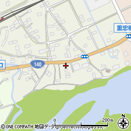 埼玉県深谷市永田58周辺の地図