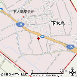 茨城県つくば市下大島731周辺の地図