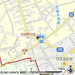 埼玉県深谷市武蔵野1754周辺の地図
