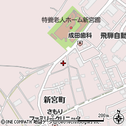 上田板金工場周辺の地図