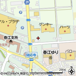 来来亭 春江店周辺の地図