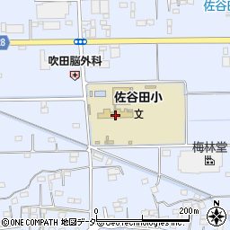 熊谷市立佐谷田小学校周辺の地図