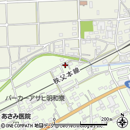 埼玉県深谷市黒田249周辺の地図