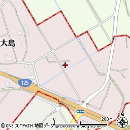 茨城県つくば市下大島1786周辺の地図