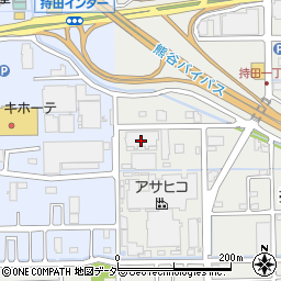 マルテー刷毛ローラー製造株式会社　行田工場周辺の地図