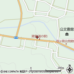 岐阜県高山市清見町牧ケ洞2128周辺の地図