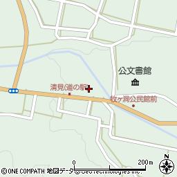 岐阜県高山市清見町牧ケ洞2127周辺の地図