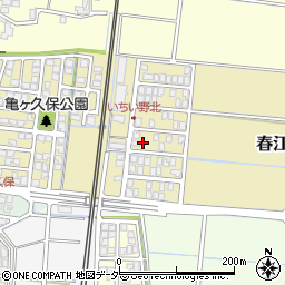 福井県坂井市春江町いちい野北408周辺の地図