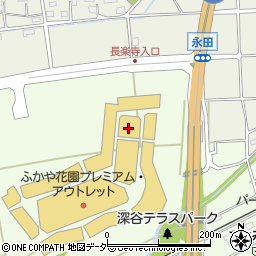 埼玉県深谷市花園7周辺の地図