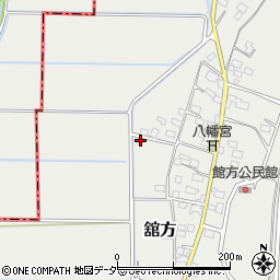 茨城県常総市舘方394周辺の地図