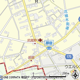 埼玉県深谷市武蔵野1755周辺の地図