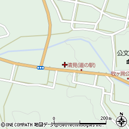 岐阜県高山市清見町牧ケ洞2114周辺の地図