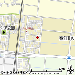 福井県坂井市春江町いちい野北416周辺の地図