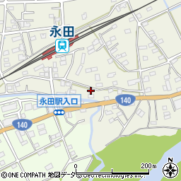 埼玉県深谷市永田924周辺の地図