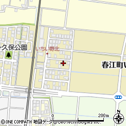 福井県坂井市春江町いちい野北415周辺の地図