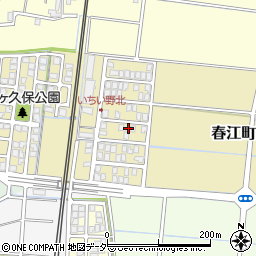 福井県坂井市春江町いちい野北414周辺の地図
