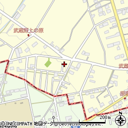埼玉県深谷市武蔵野1236-8周辺の地図