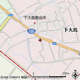 茨城県つくば市下大島755周辺の地図