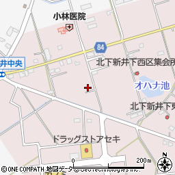埼玉県加須市北下新井301-5周辺の地図