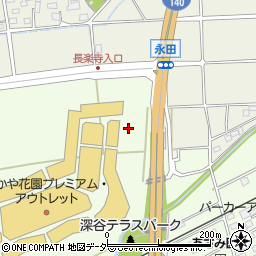瓢六亭ふかや花園店周辺の地図