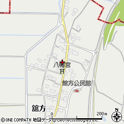 茨城県常総市舘方68周辺の地図