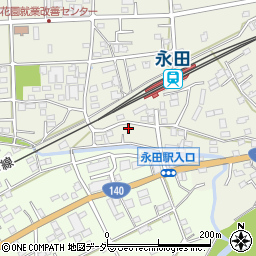 埼玉県深谷市永田165周辺の地図